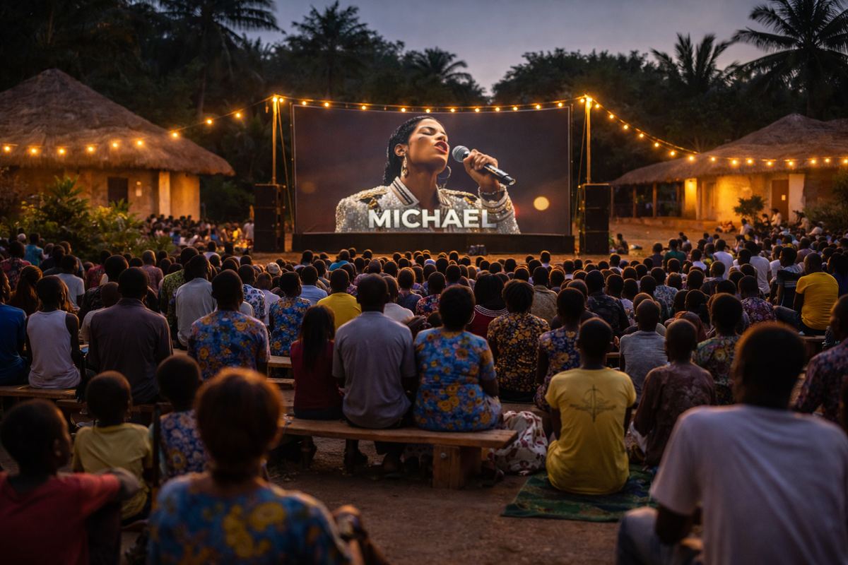 MJ Biopic Outdoor Screening